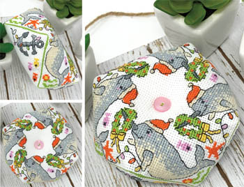 Narwal Biscornu - Cross Stitch Pattern