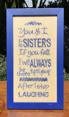 If You Fall - Cross Stitch Pattern
