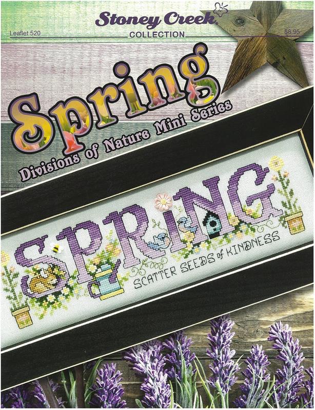 Spring - Divisions of Nature - Cross Stitch Pattern