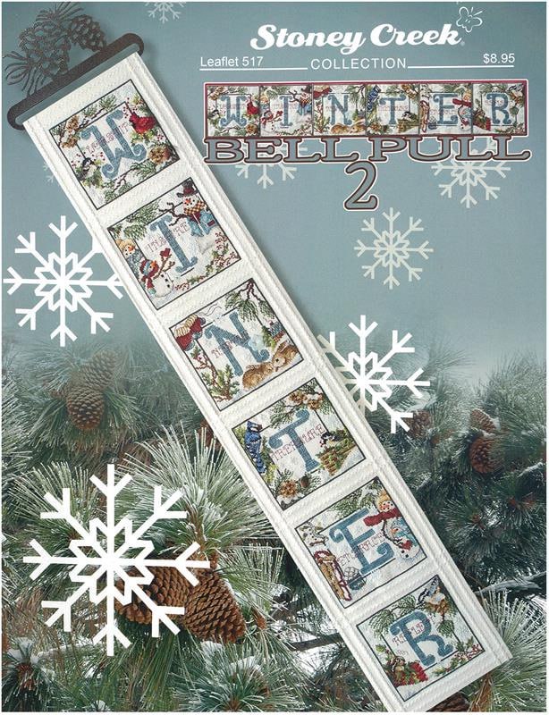 Winter Bellpull 2 (517) - Cross Stitch Pattern