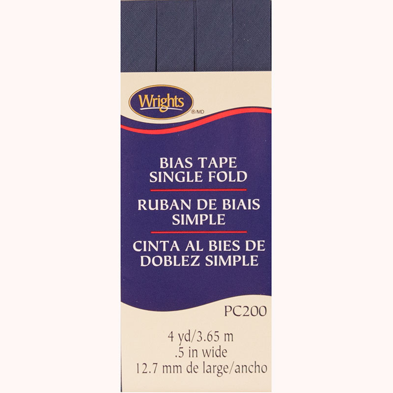 Bias Tape Single Fold Stone