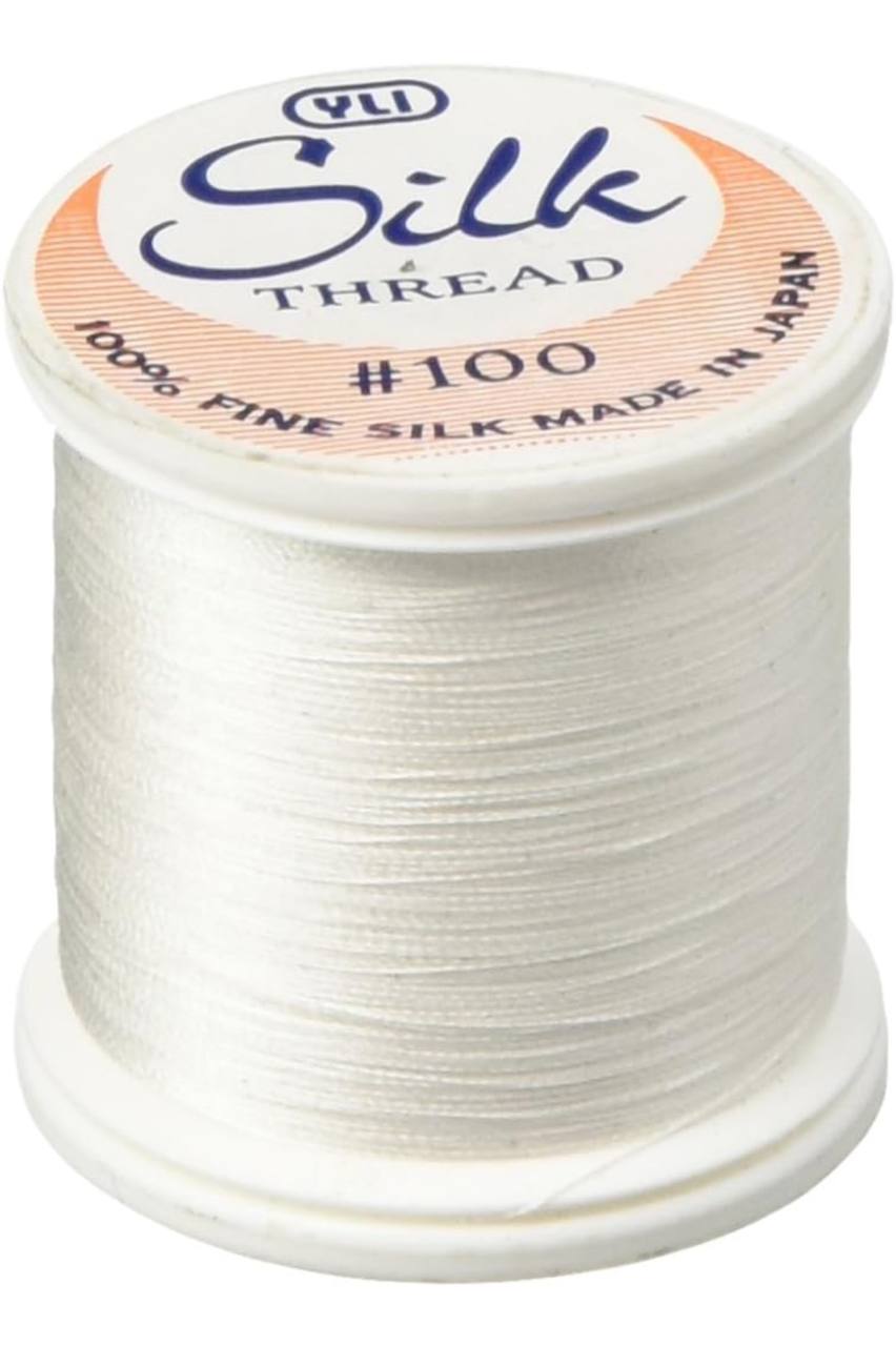 YLI Silk Thread 100wt White