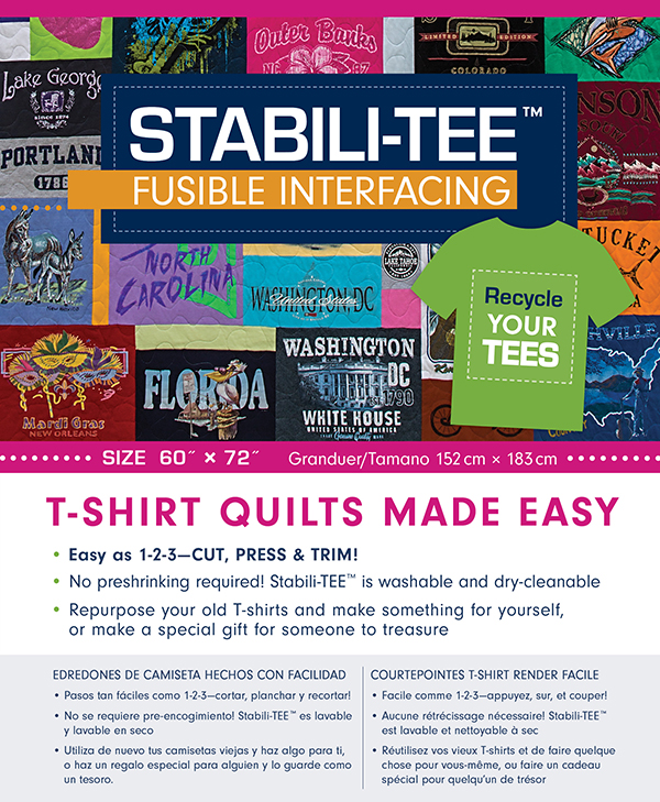 Stabili-Tee Fusible Interfacing - 60" x 72"