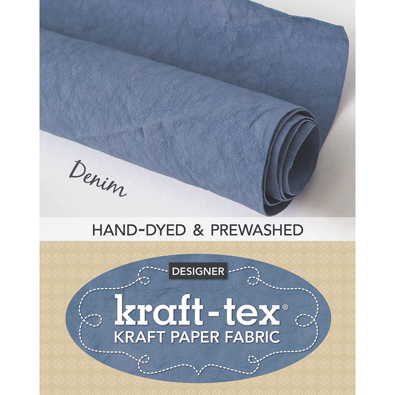 Kraft Tex Roll Hand Dyed Denim