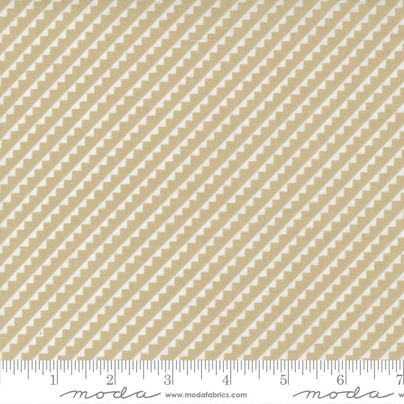 Stitched Pebble - Pinked Bias Zigzag - Quilt Fabric