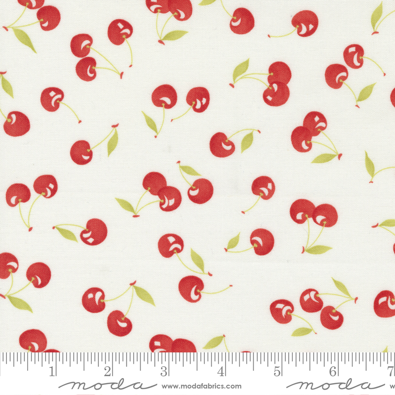 Fruit Cocktail Ice Cream - Cherry Orchard - Quilt Fabric