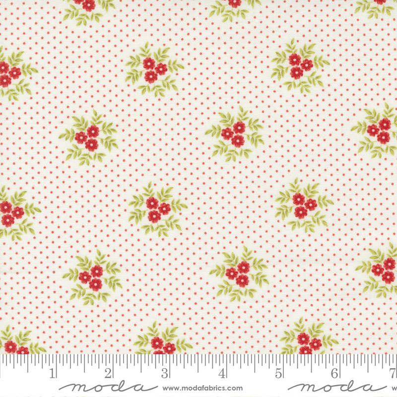 Fruit Cocktail Ice Cream - Posey Blossoms - Quilt Fabric