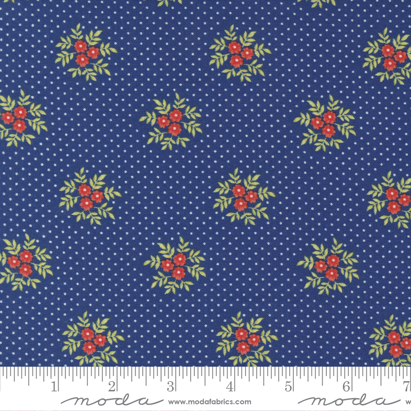Fruit Cocktail Boysenberry - Posey Blossoms - Quilt Fabric