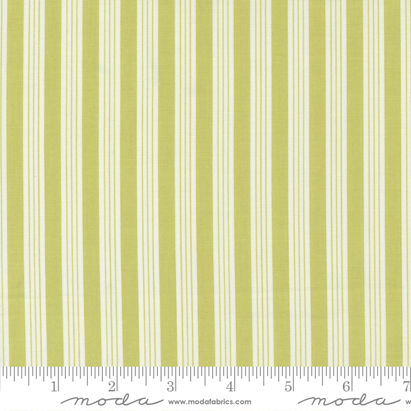 Fruit Cocktail Apple - Ticking - Quilt Fabric