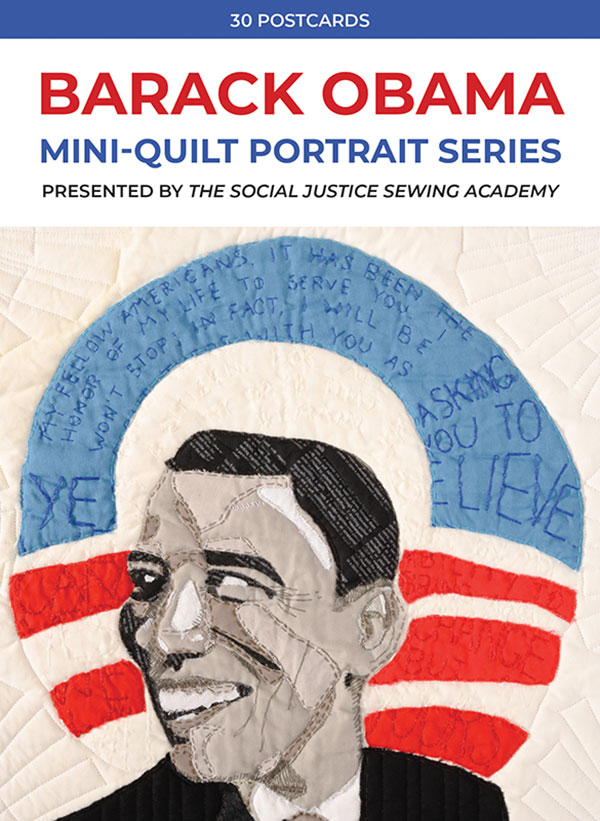 Barack Obama Mini Portrait - Quilt Pattern