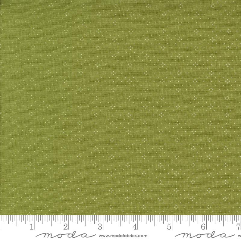 Buon Natale Eyelet - Pine - Quilt Fabric