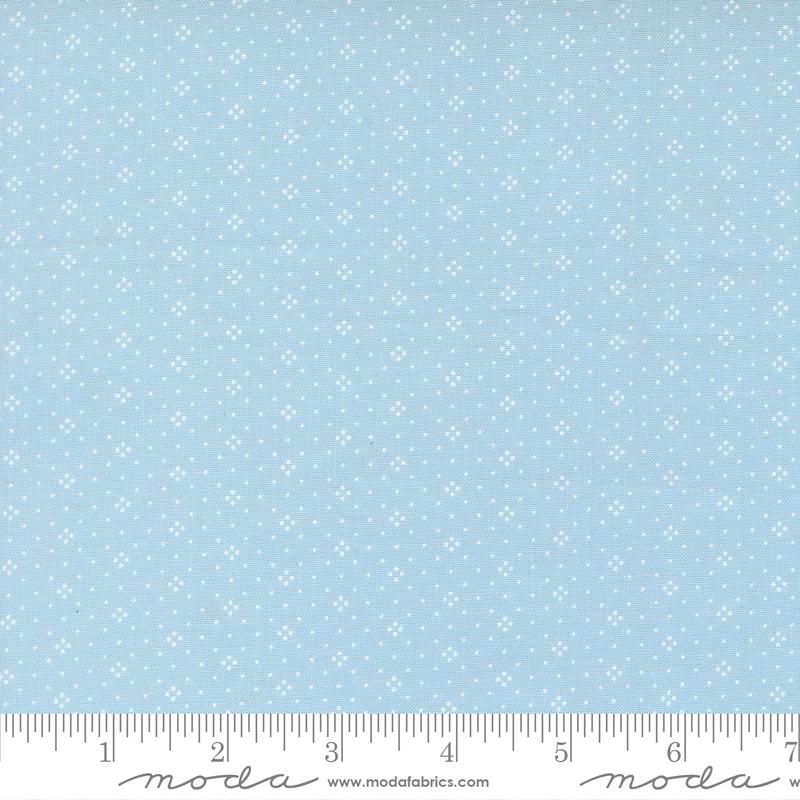 Rosie Eyelet Forget Me Not - Quilt Fabric