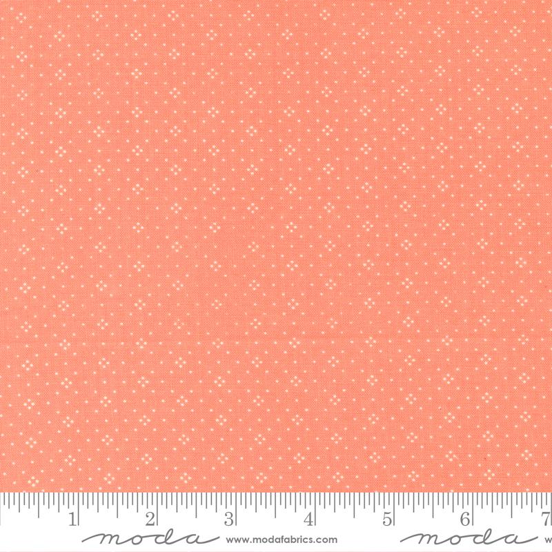 Eyelet Basic - Coral - Quilt Fabric