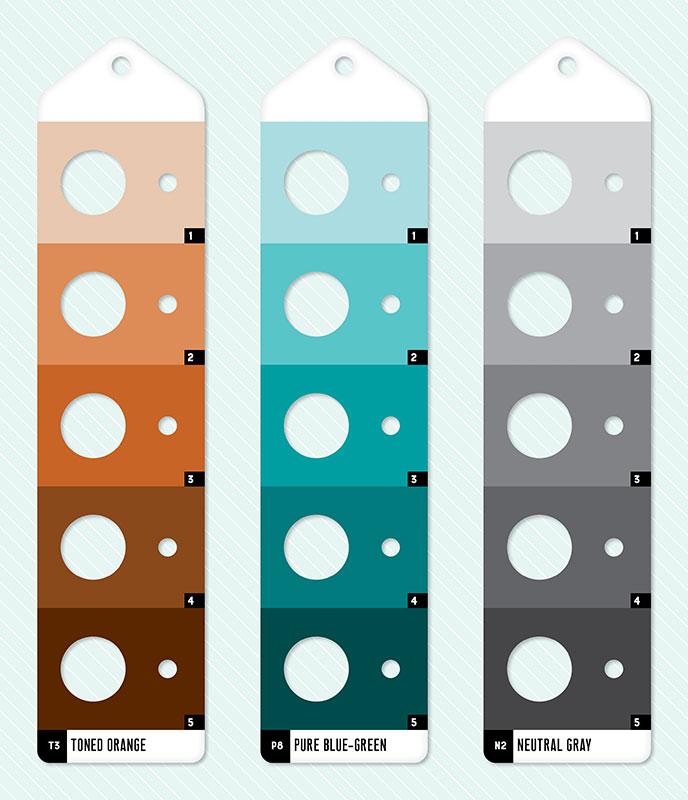 Ultimate Value Tool - 24 Color Value Cards