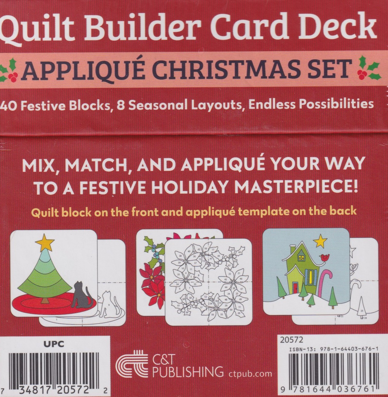 Quilt Builder Applique Christmas Set