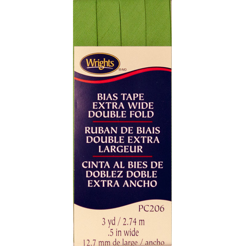 Bias Tape Extra-Wide Double Fold Kiwi