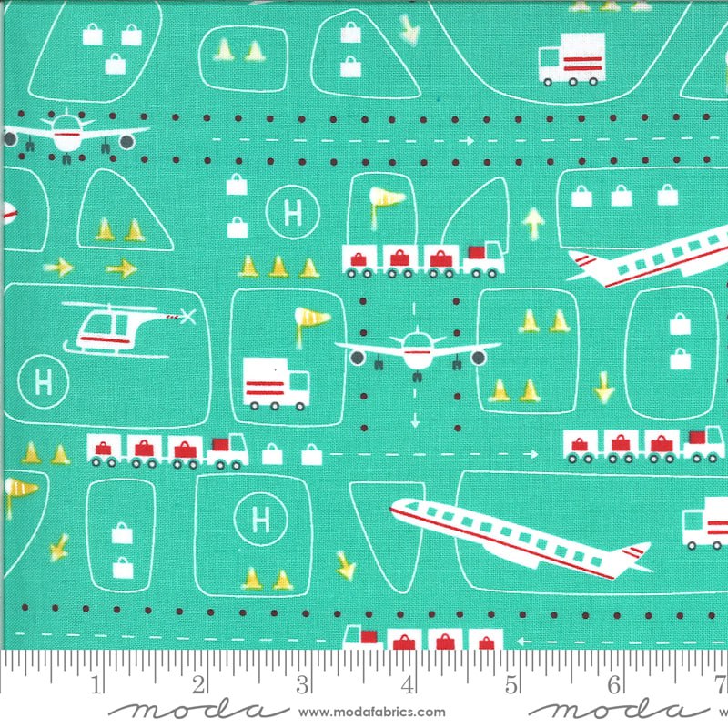 On The Go Jet Stream - Take Off - Quilt Fabric