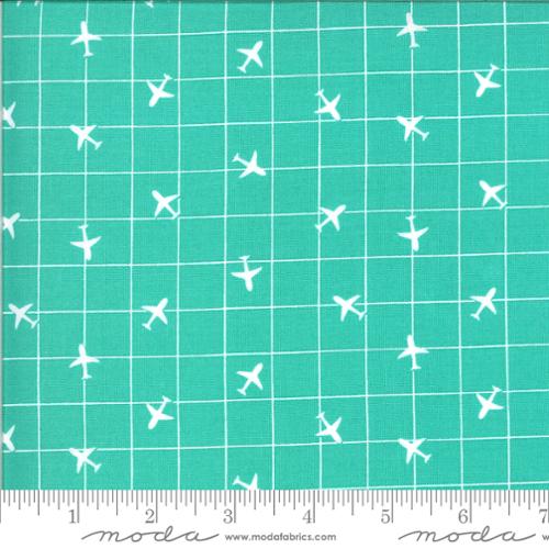 On The Go Jet Stream - Youre On The Radar - Quilt Fabric