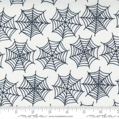 Holiday Essentials Halloween Ghost - Spiderwebs - Fabric