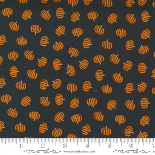 Holiday Essentials Halloween Midnight - Pumpkin - Fabric