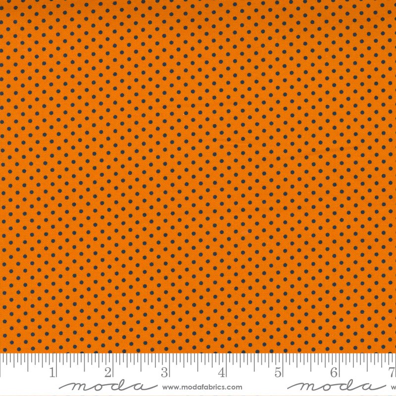 Holiday Essentials Halloween Pumpkin - Dot - Fabric