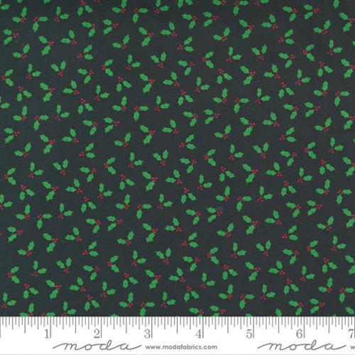Holiday Essentials Christmas Coal - Holly Jolly - Fabric