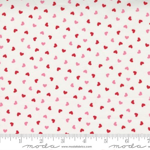 Holiday Essentials Love Sugar - Heart Confetti - Fabric