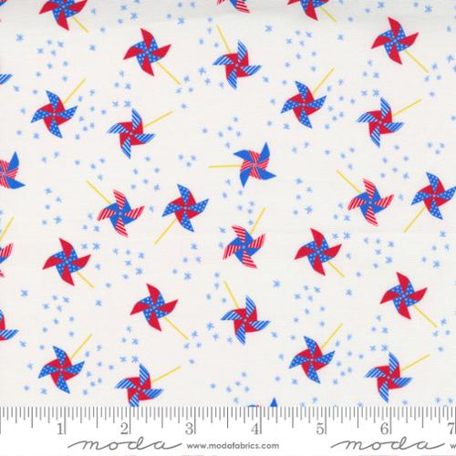 Holiday Essentials Americana White - Patriotic - Fabric