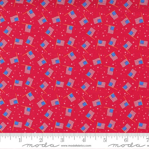 Holiday Essentials Americana Red - USA Flag - Quilt Fabric