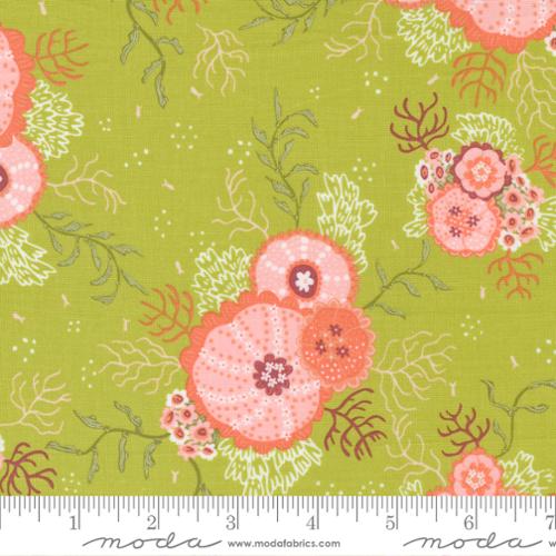 The Sea And Me Seaweed - Ocean Botanical - Quilt Fabric