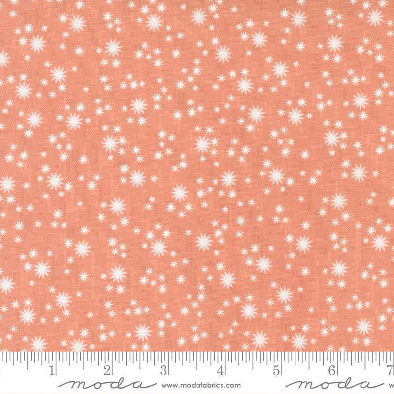 Joyful Joyful Blush - The North Star Stars - Quilt Fabric