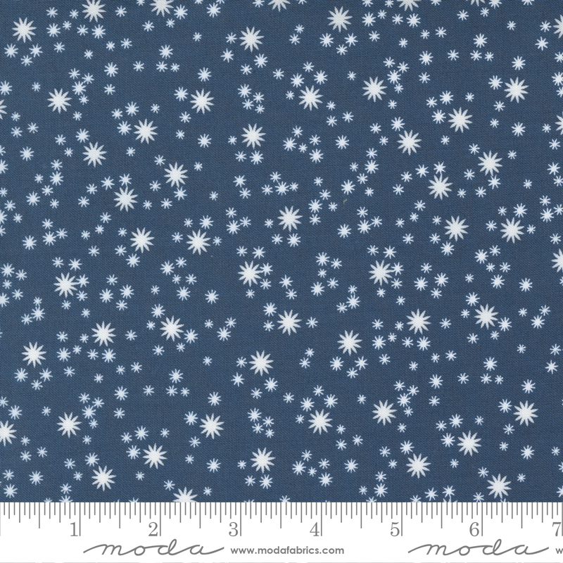 Joyful Joyful Midnight - The North Star Stars - Quilt Fabric