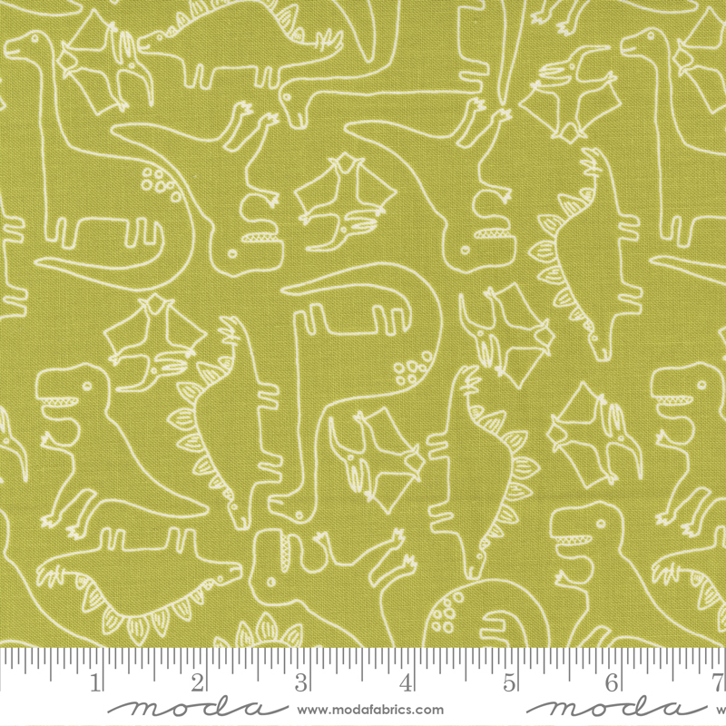 Stomp Stomp Roar Palm - Quilt Fabric