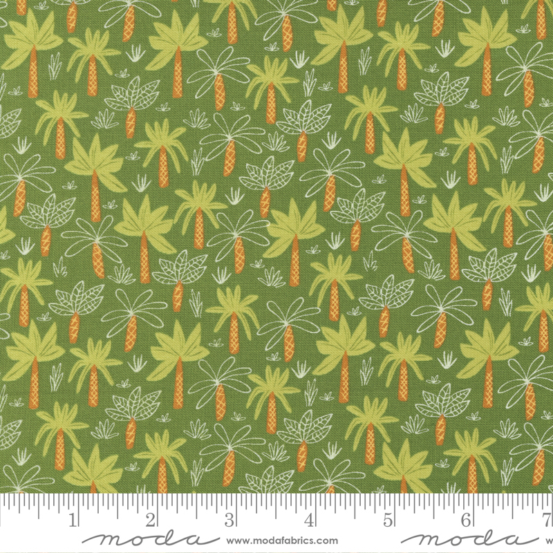 Stomp Stomp Roar Jungle - Tropical Forest - Quilt Fabric