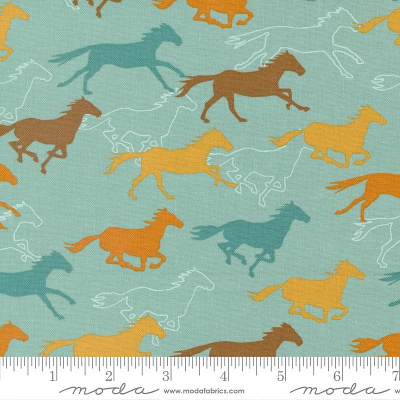 Ponderosa Open Range - Pond - Quilt Fabric