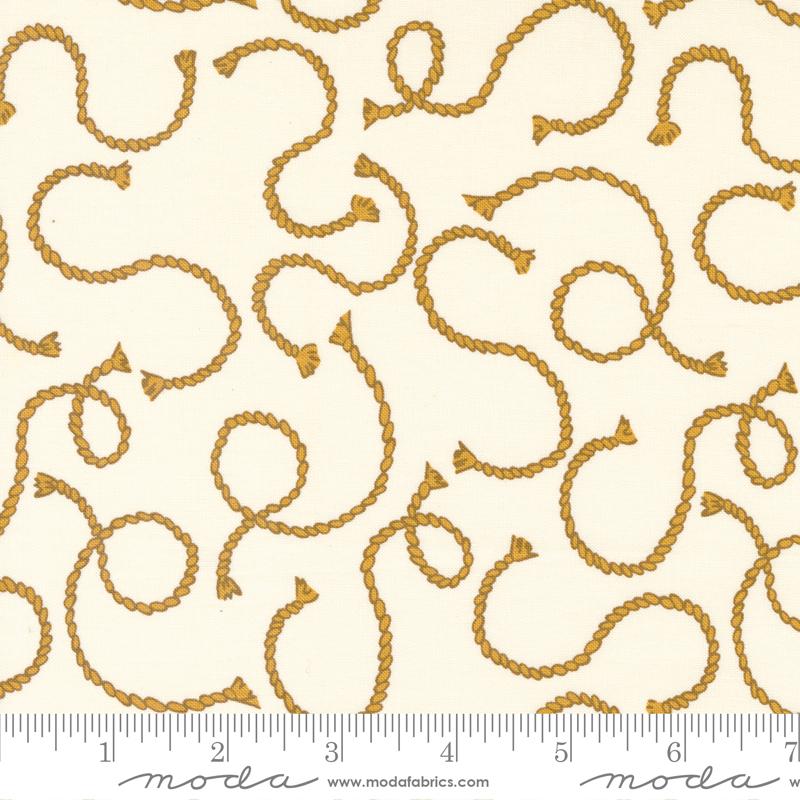 Ponderosa Rope Em - Natural - Quilt Fabric