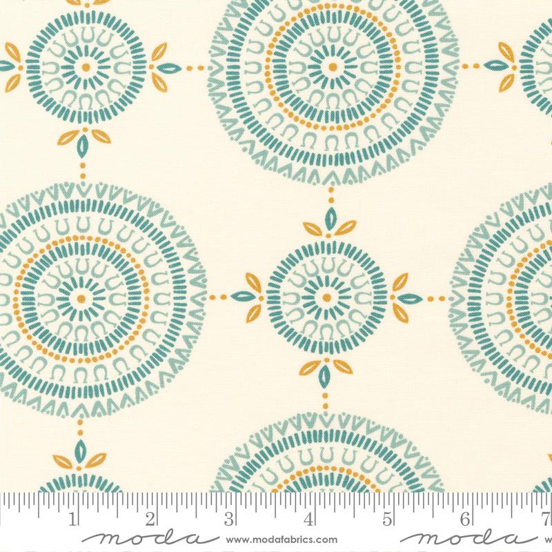 Ponderosa Medallion - Natural - Quilt Fabric