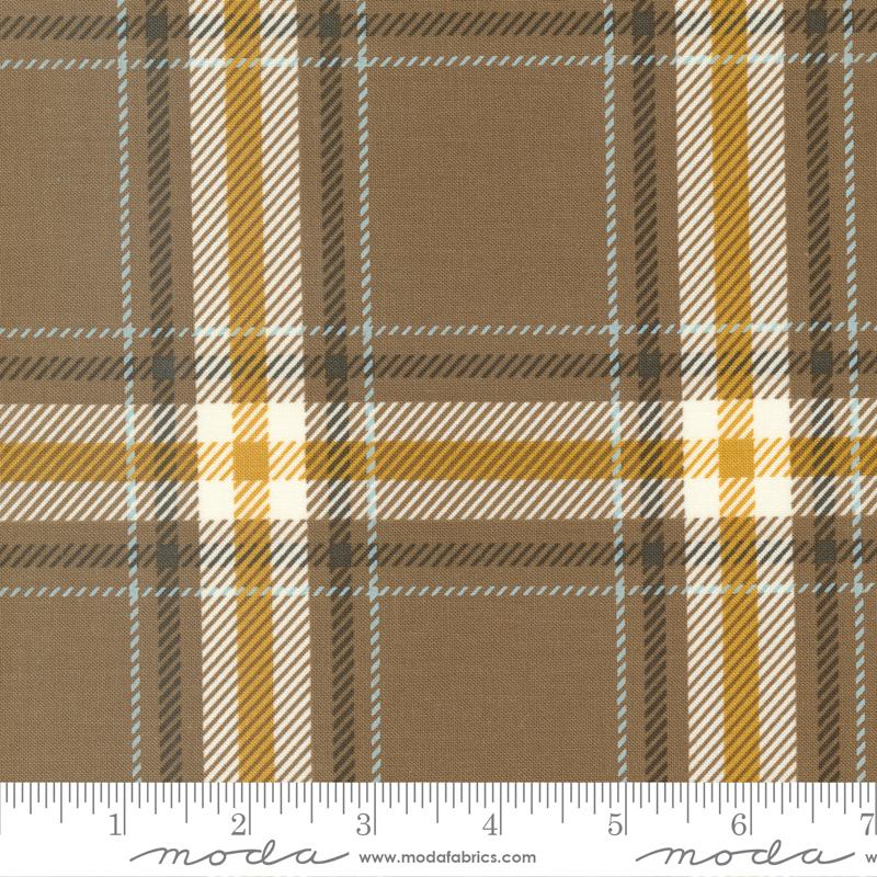 Ponderosa Cowboy Plaid - Boot - Quilt Fabric
