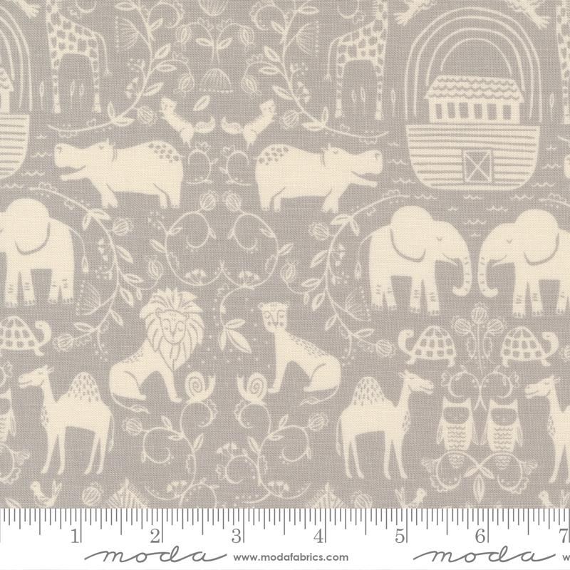 Noahs Ark Two By Two Dove - Quilt Fabric