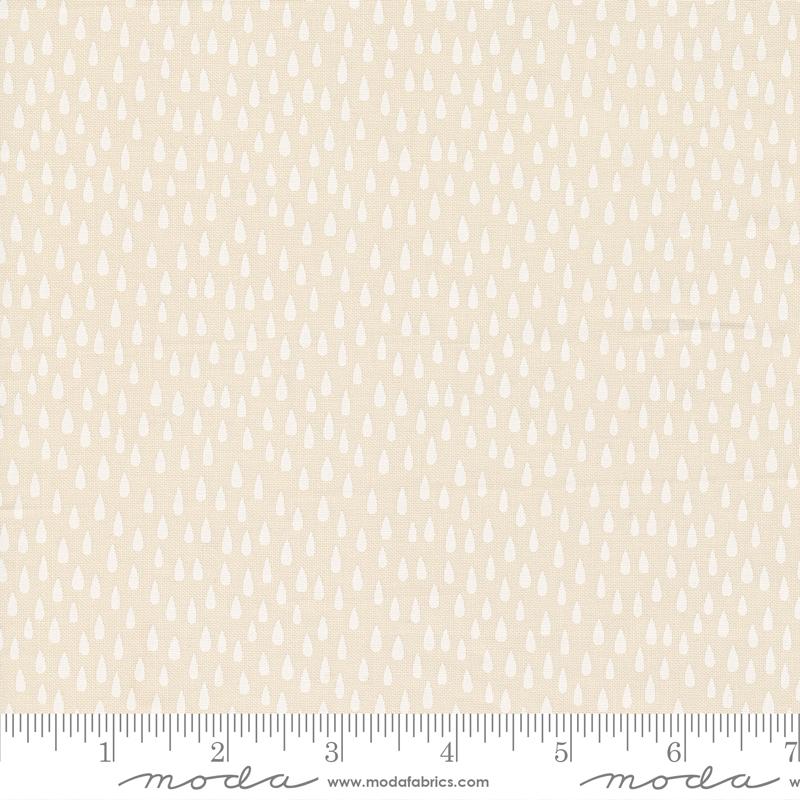 Noahs Ark The Storm Cloud White - Quilt Fabric