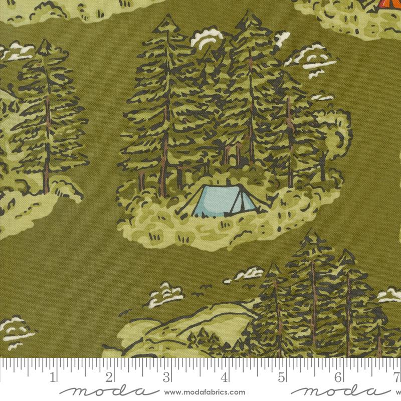 The Great Outdoors - Forest - Quilt Fabric