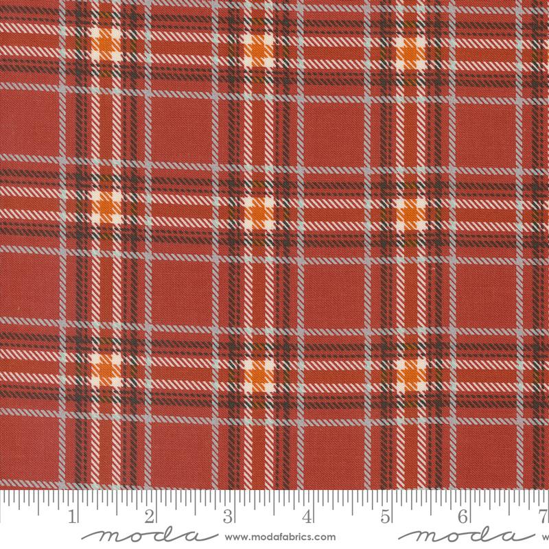 The Great Outdoors Plaid - Fire - Quilt Fabric