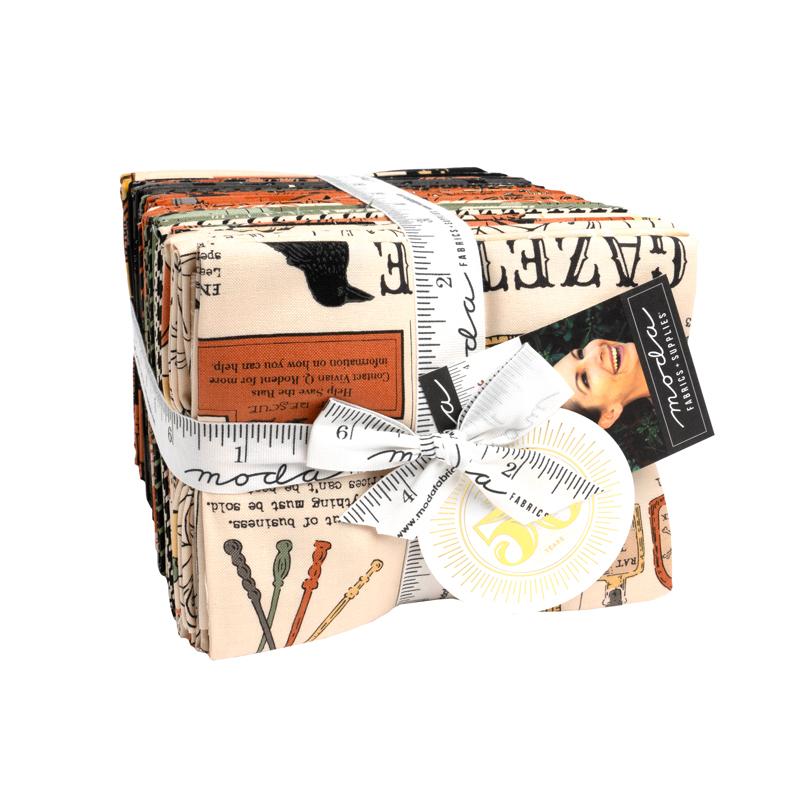 Home Sweet Haunt - Halloween Fat Quarter Bundle, zoomed in. Select this picture to zoom back out.