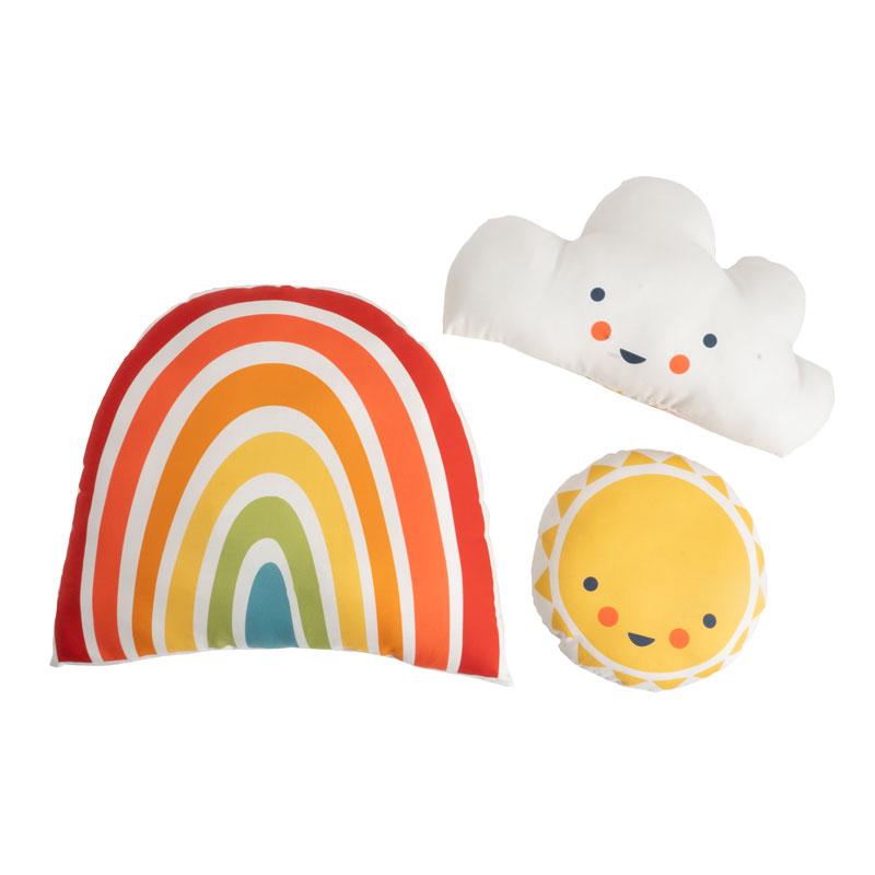 Sunshine Rainbow & Cloud Pillows - Sewing Kit
