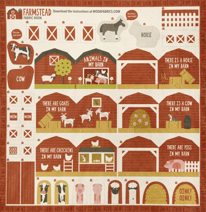 Farmstead Quilting Cuddle Multi - Quilt Panel