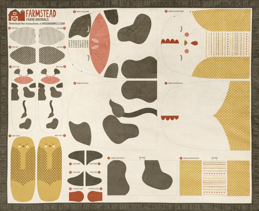 Farmstead Quilting Cuddle Multi - Quilt Panel