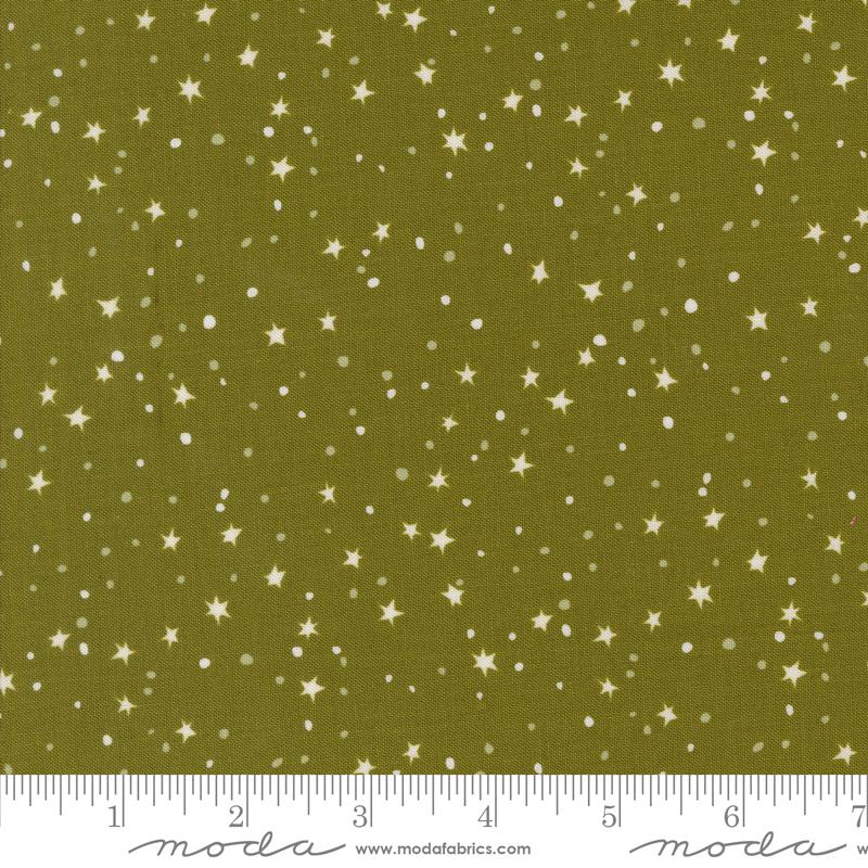 321 Blast Off Stars Earth - Quilt Fabric