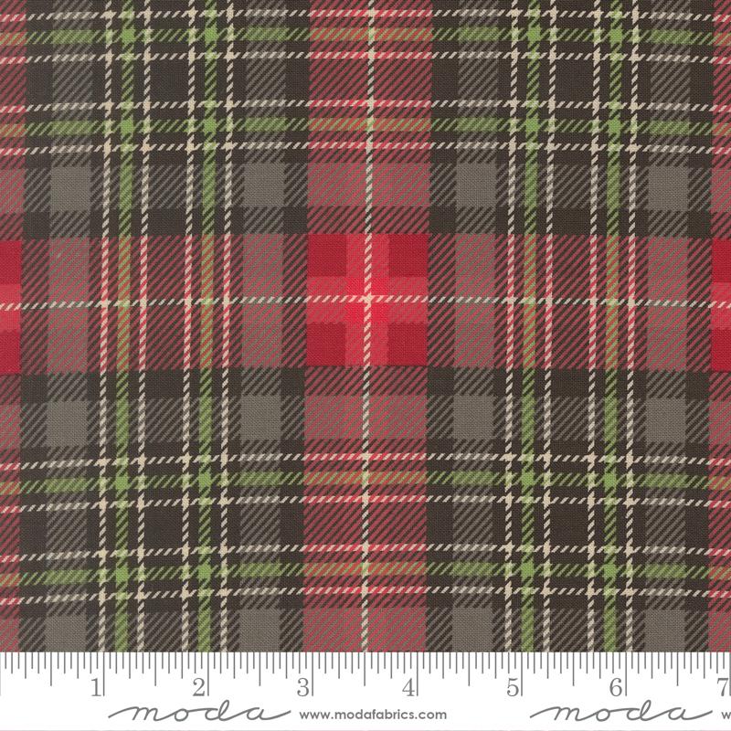 Holiday Cheer Plaid Coal - Quilt Fabric