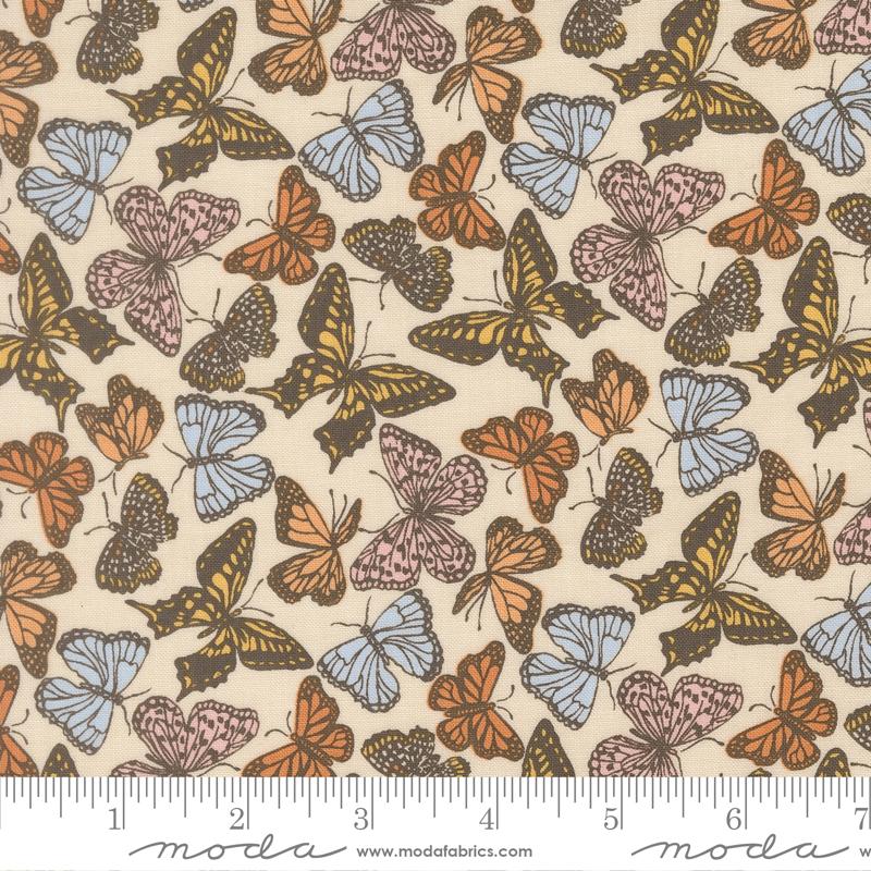 My Secret Garden Butterflies Cloud - Quilt Fabric