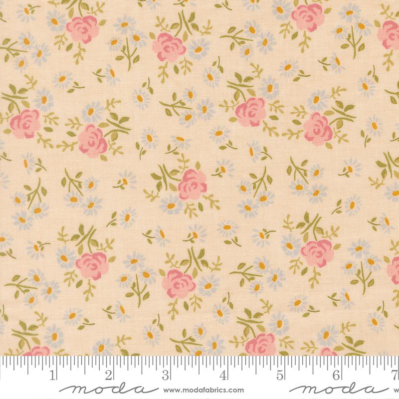 My Secret Garden Flower Cloud - Quilt Fabric